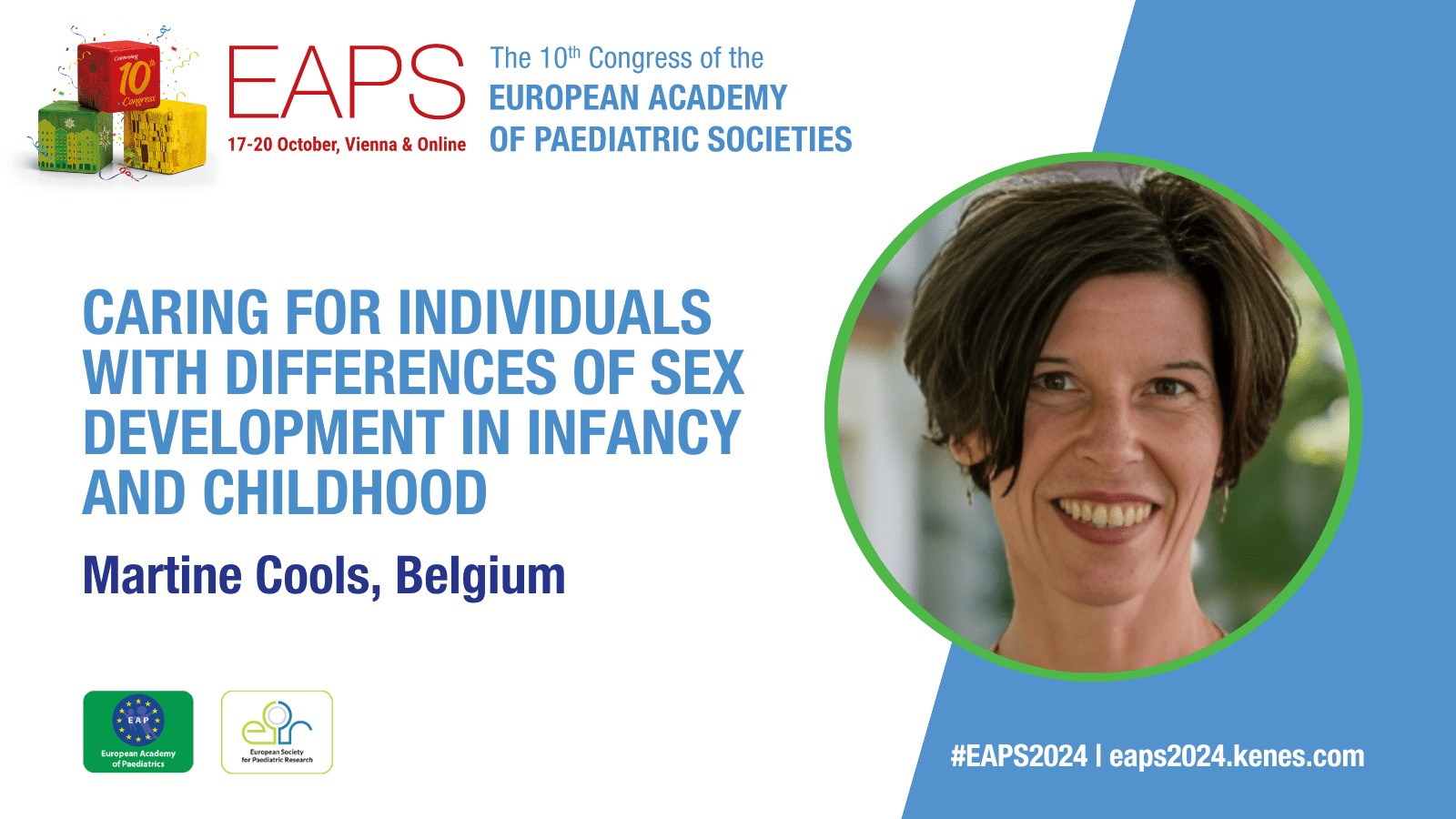 Martine Cools speaker at EAPS 2024